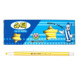 지구화학 슈퍼 낱색 색연필 12자루 1다스 노랑이미지입니다. 누르면 해당 게시물로 새창이동합니다.