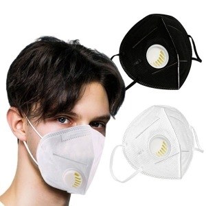 2급 방진마스크 블랙 20매 일회용 패션