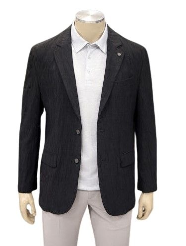 레노마 캐주얼 S/S 프리미엄 다크 그레이 레이온 혼방 캐주얼 자켓 RRJMBJ61A