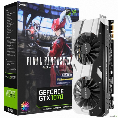 이엠텍 XENON 지포스 GTX1070 JETSTREAM D5 8GB FF14 에디션_이미지
