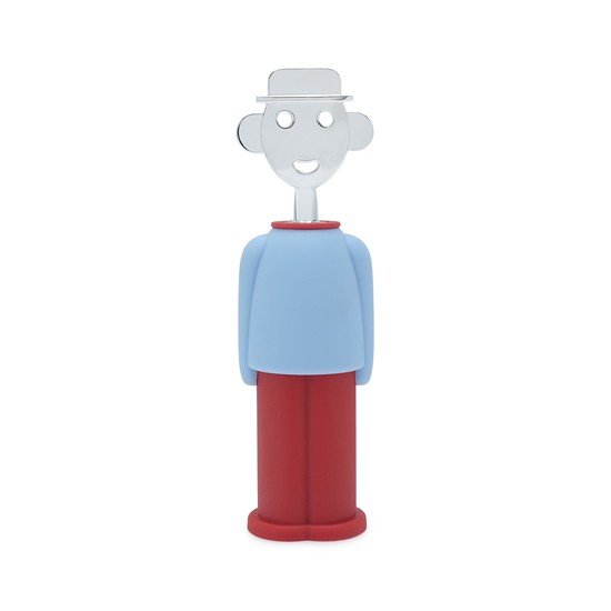 Alessi 알레산드로M 와인오프너 블루 레드