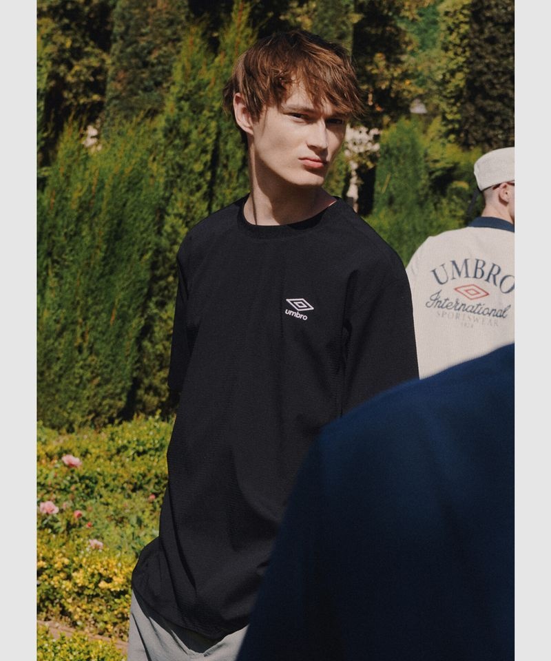 시어서커 엄브로 UMBRO 반팔 피스테 블랙 UQ223CWT64 UQ223CWT64_BLK0 207942_이미지