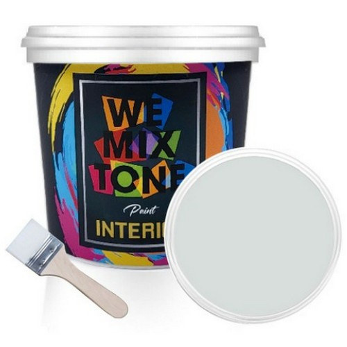 WEMIXTONE 내부용 INTERIOR 수성 페인트 + 붓