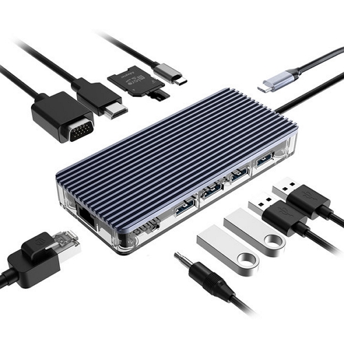 샤이닝몰 컴썸 CT-210TS (11포트/USB3.0 Type C)