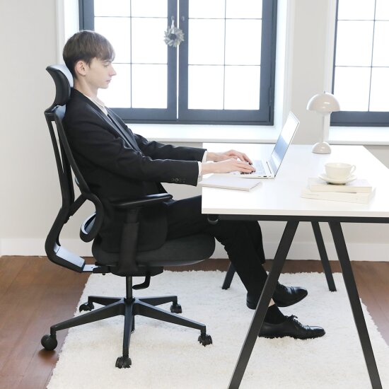 린백 사무용 컴퓨터 책상 학생의자 LB256SHA_이미지