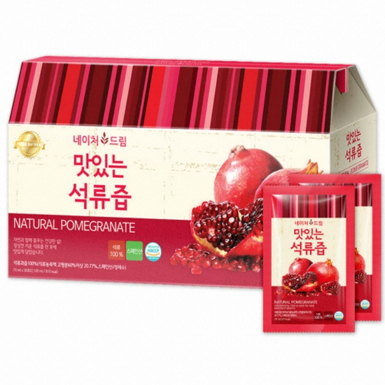 네이처드림 맛있는 석류즙 70ml 30포 (2개)_이미지