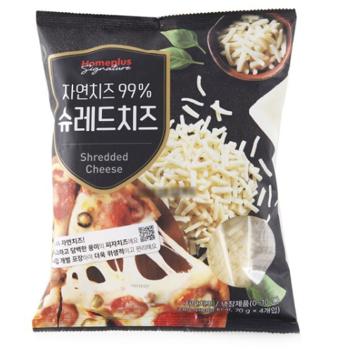 홈플러스 슈레드 피자 치즈 4개입 280g (1개)
