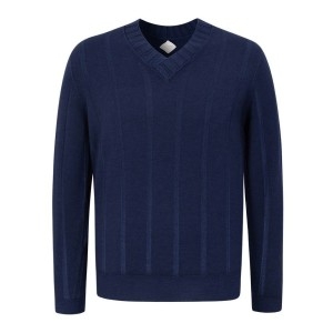 빨질레리 F/W 이태리수입 데일리 불루 브이넥 최고급니트 Peden PNDBKT54ABS