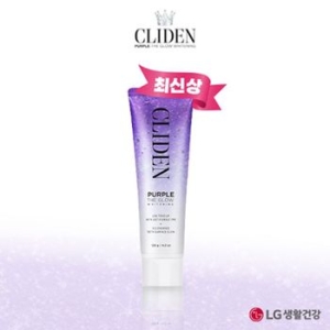 클라이덴 퍼플 더 글로우 화이트닝 미백치약 120g (1개)_이미지