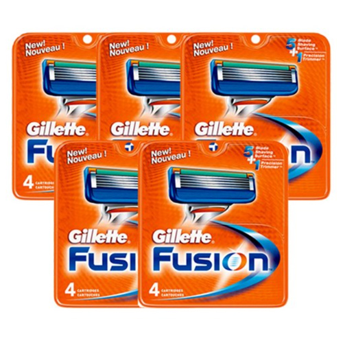 질레트 퓨전 면도날 (20개)