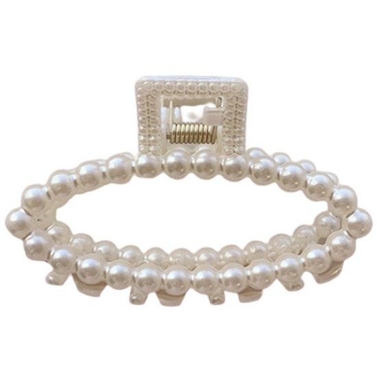 예쁠연 진주 집게핀