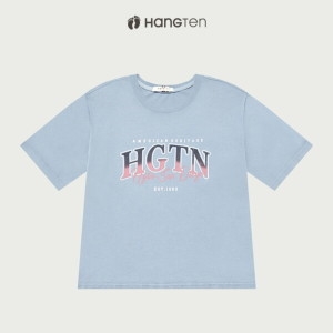 행텐 패플 여성피그먼트워싱시그니처반팔티셔츠10520-131-419-03UU_이미지