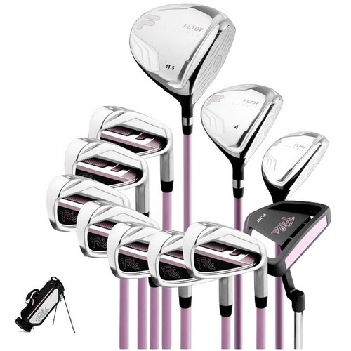 휠라 휠라골프 FL-707 여성용 풀세트 (11개 카본 스탠드백 정품)