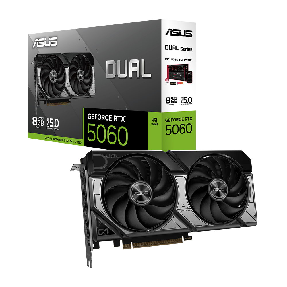 ASUS DUAL ������ RTX 5060 D7 8GB �����Ƽ����
