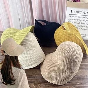 셀러허브 JHL24PS5_51IE 시스루 찍찍이 챙 모자 썬캡 여름 자외선