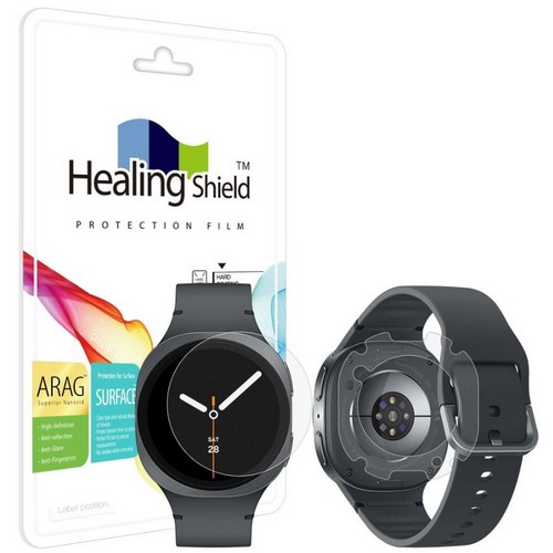 폰트리 힐링쉴드 갤럭시워치8 AG 저반사 지문방지 액정보호필름 2매+후면 2매 (40mm)
