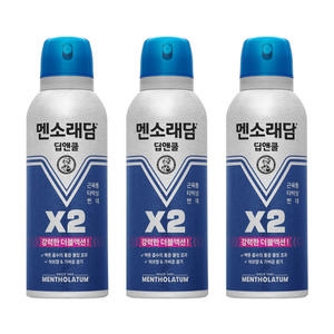 멘소래담 딥앤쿨 에어로솔 스프레이 150ml (3개)_이미지
