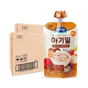 아이얌 아기밀 한우표고야채 진밥 100g (20개)_이미지