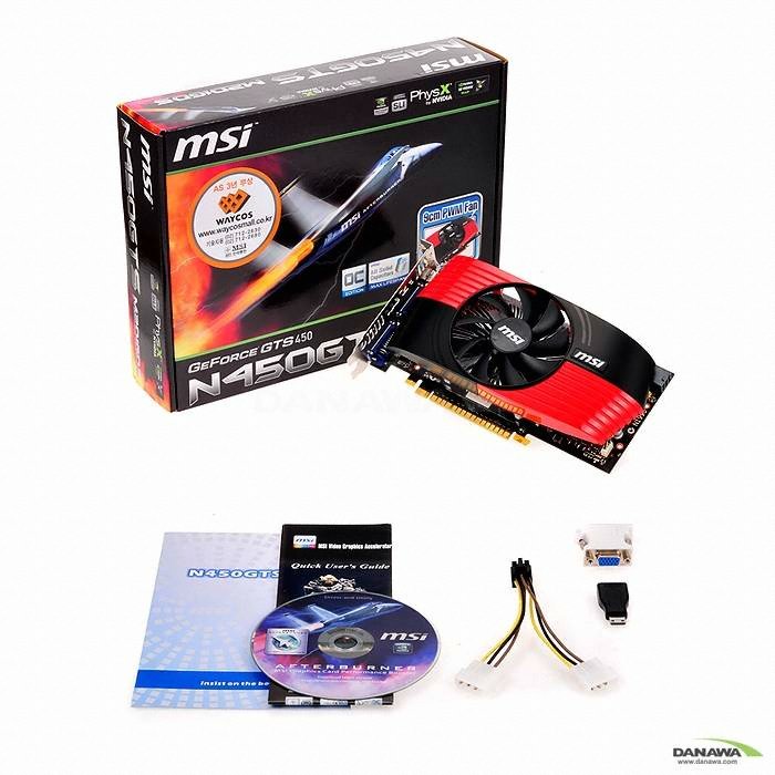 MSI ������ GTS450 N450GTS M2D1G O.C D5 1GB