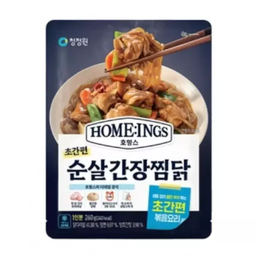 대상 청정원 호밍스 초간편 순살간장찜닭 260g[1개]