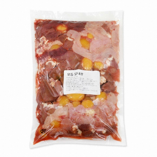 동양냉동푸드 모듬 닭내장 1kg (1개)_이미지