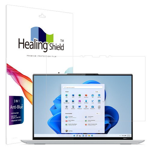 폰트리 힐링쉴드 레노버 요가 Slim7 Carbon 14ACN6 블루라이트차단 액정보호필름_이미지