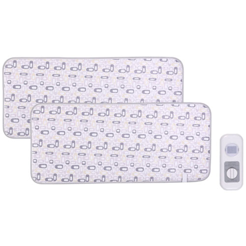 일월 프리미엄 극세사 워셔블 전기매트 (1인용 + 1인용)