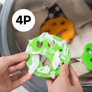 빌드앤글로우 다용도 먼지 흡착 실리콘 4p