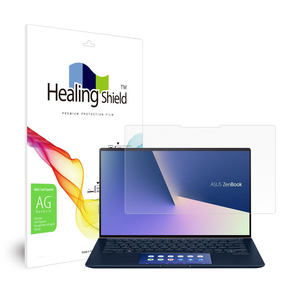 폰트리 힐링쉴드 ASUS 젠북 UX434FLC 저반사 지문방지 액정보호필름