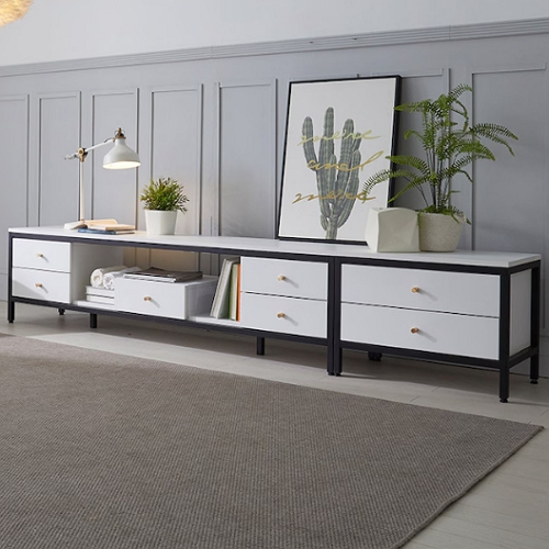 미아트 아미띠에 모티코 2단 거실장세트 2450_이미지