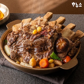 하누소 황제대왕 전통 <b>소</b><b>갈비</b><b>찜</b> 2kg + 갈비탕육수 1kg