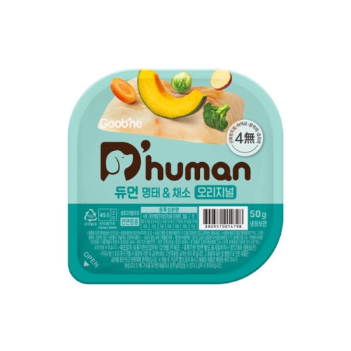 듀먼 명태&채소 오리지널 캔 50g (81개)_이미지