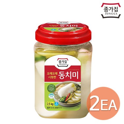 종가집 시원한 동치미 2.5kg (2개)_이미지