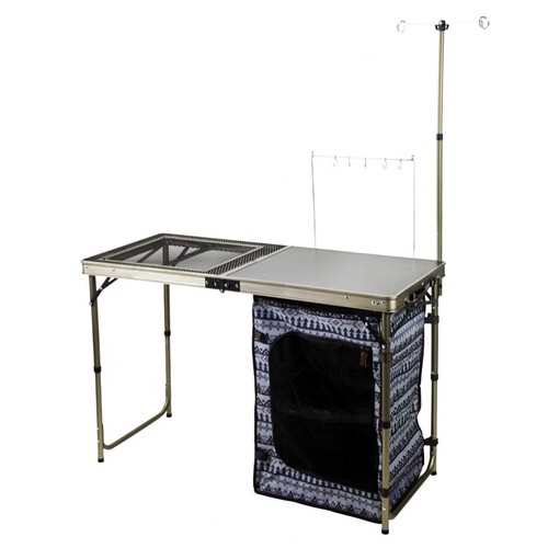 노마드 아이언 메쉬 폴더블 캐비닛 쉘프