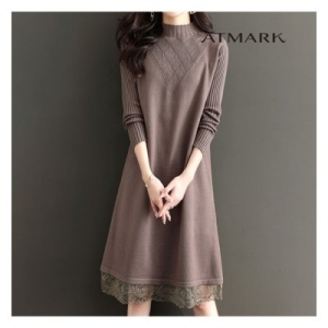 앳마크 페미닌레이스반목원피스_AA39OP050G
