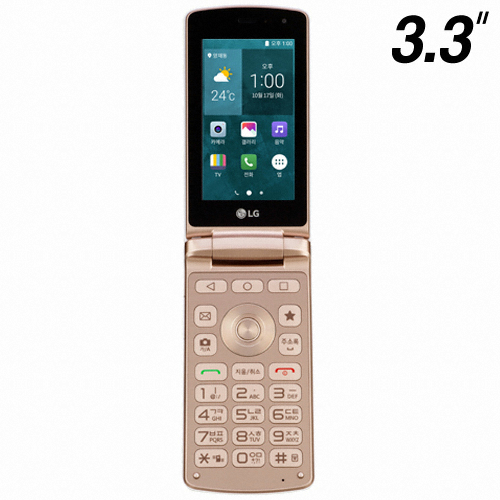 LG전자 스마트 폴더 LTE 16GB, 자급제 (SKT용 공기계)