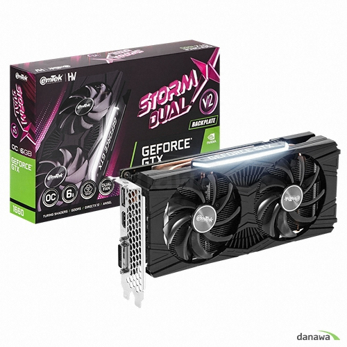 이엠텍 HV 지포스 GTX 1660 STORM X Dual V2 OC D5 6GB