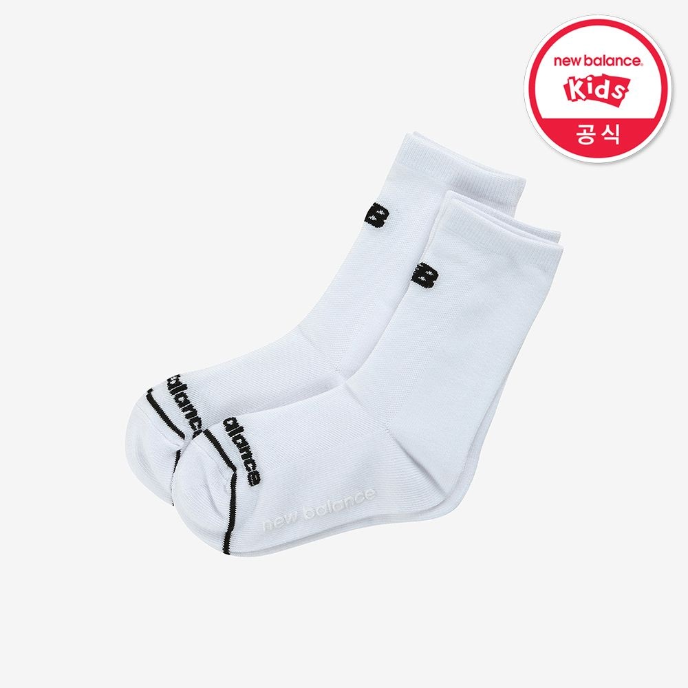 뉴발란스 키즈 2PCS 장목 양말 NK8EGF106U10