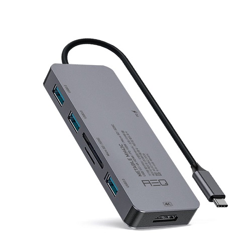 메타블 MH43C (7포트/USB 3.0 Type C)_이미지