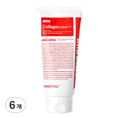 메디필스킨이데아 레드 락토 콜라겐 클리어 2.0 300ml (6개)