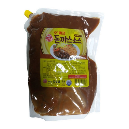 오쉐프 부어먹는 돈까스소스 2kg이미지입니다. 누르면 해당 게시물로 새창이동합니다.