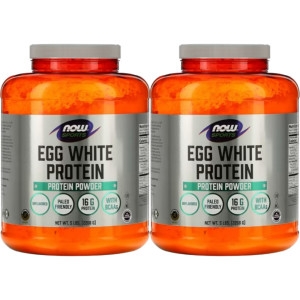 나우푸드 스포츠 BCAA 함유 에그화이트 프로틴 무향 2268g (2개)_이미지