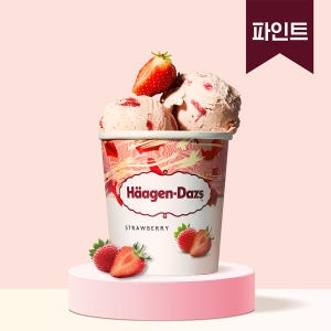 하겐다즈 딸기 파인트 473ml (2개)_이미지