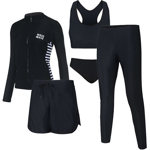 여성 빅사이즈 집업 래쉬가드 5종 세트 DM9052