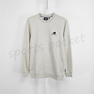 뉴발란스 NBNCD11013 아이보리 UNI 베이직 스몰로고 맨투맨 STANDARD FIT 남자 여자 커플 기본맨투맨_이미지