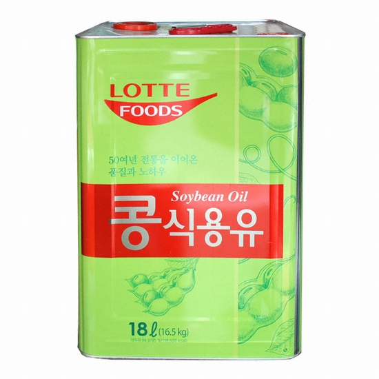 롯데푸드 콩식용유 18L이미지입니다. 누르면 해당 게시물로 새창이동합니다.