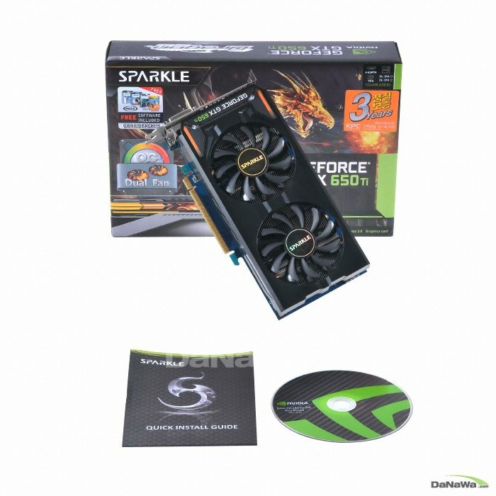 SPARKLE ������ GTX650 Ti SOC D5 1GB ����� KPC