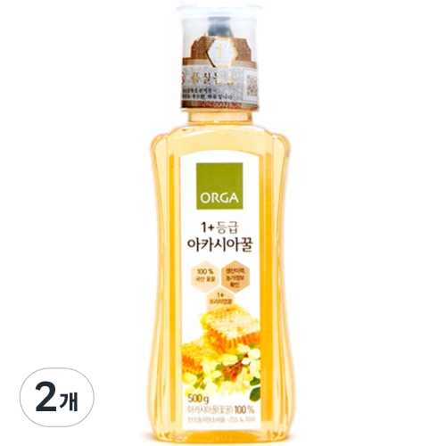 올가 1 등급 프리미엄 아카시아꿀 500g x 2EA