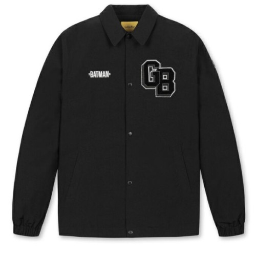 X BATMAN 로고 코치 자켓 G4UAW25011BKX