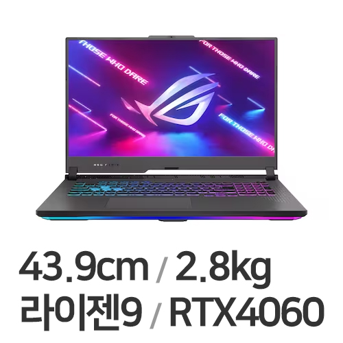 ASUS ROG STRIX G17 G713PV-R7935D WIN11 (SSD 2TB + SSD 512GB)_이미지